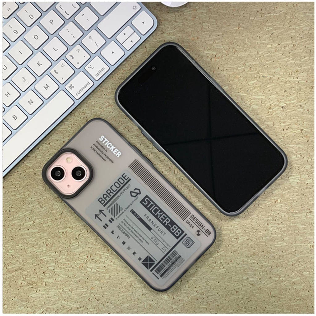 Ốp Điện Thoại Cứng Hai Mặt Nhám In Hình Vé Máy Bay Cho iPhone 14 / 13 / 12 Pro max / 13Pro / 12Pro / 12 / iPhone 11 / 14 plus