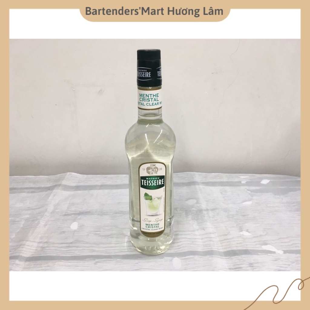 Syrup Teisseire Bạc Hà Trắng 700ml