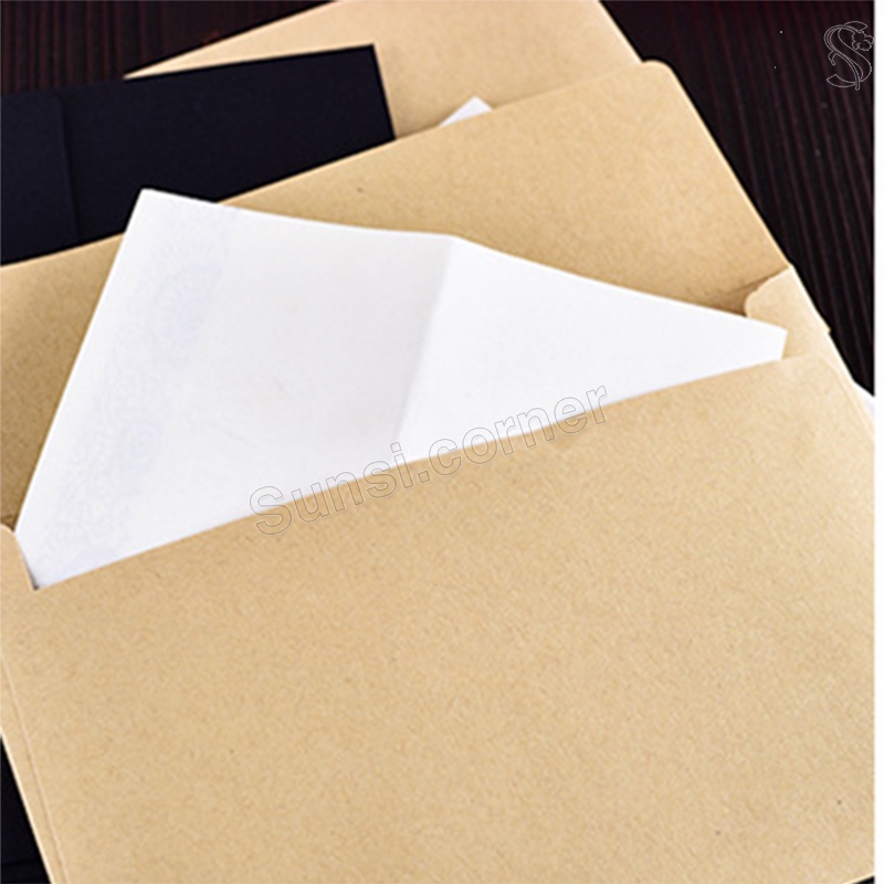 Phong Bì, Bao Thư Giấy kraft Trơn Kích Thước 17.5*12.5cm