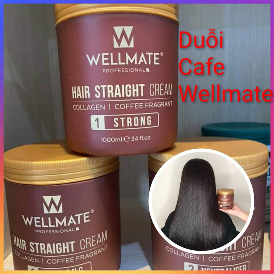Thuốc Duỗi Tóc siêu mượt Wellmate - Chính Hãng