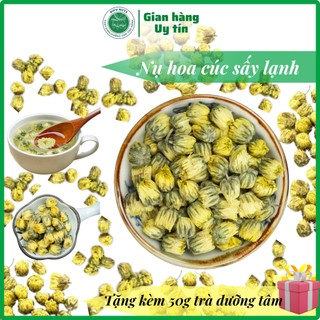 200gr Trà bông cúc, trà hoa cúc, bông cúc nụ sấy khô, bông cúc khô, thanh nhiệt, giải độc, mát gan Bifu nuts