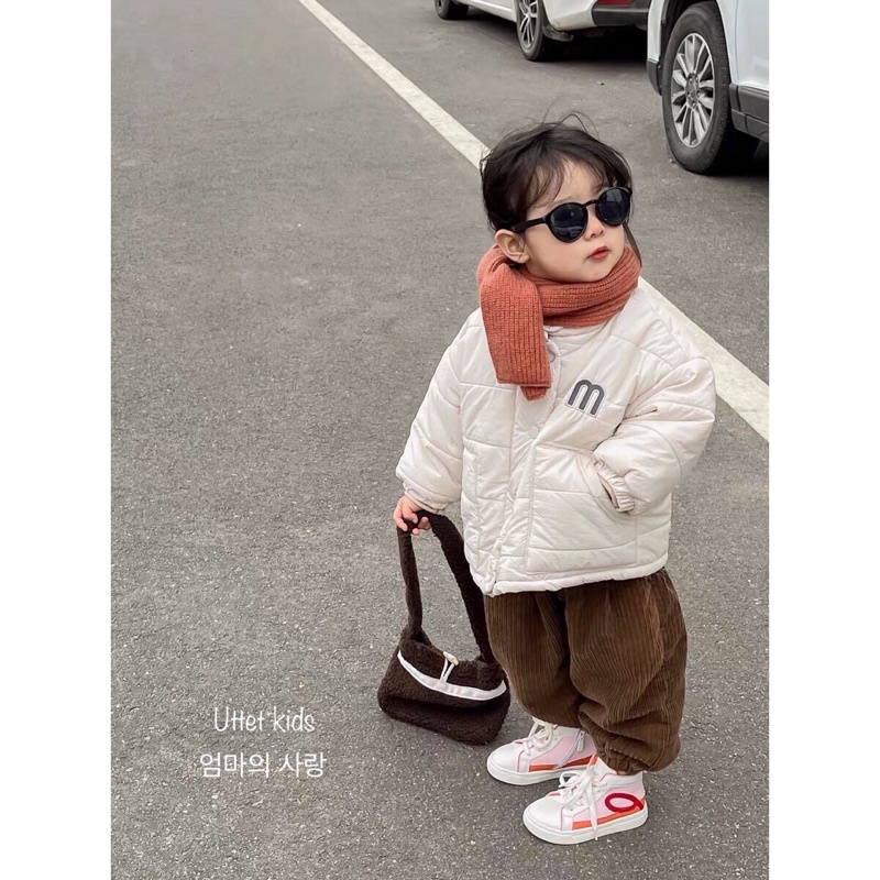 ÁO PHAO LÓT LÔNG STYLE HÀN QUỐC DÀNH CHO BÉ GÁI VÀ BÉ TRAI