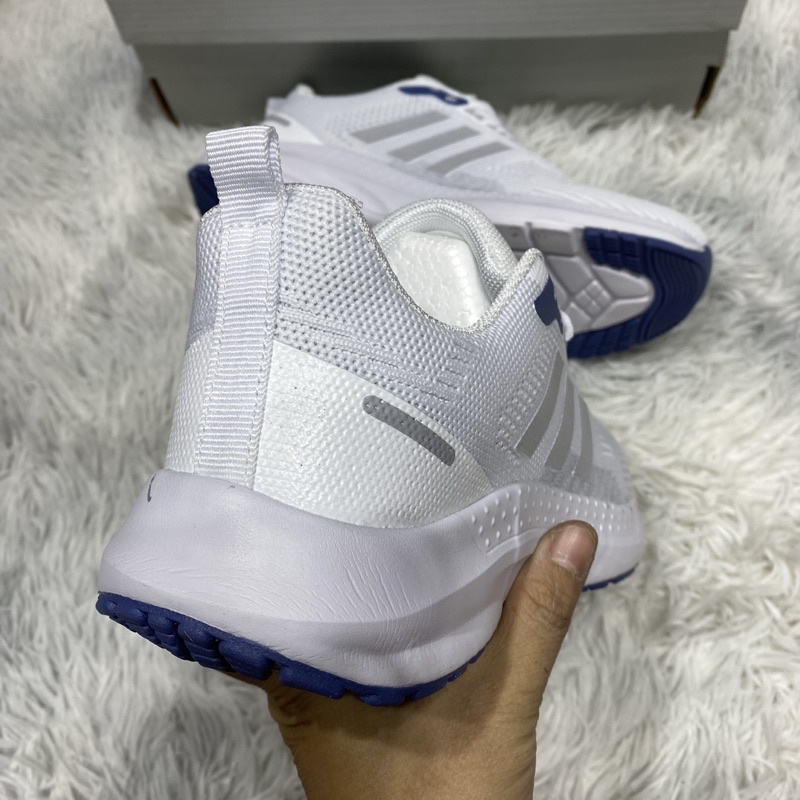 Giầy thể thao nam nữ 2xstore, giầy pure boot trắng xám siêu nhẹ bền