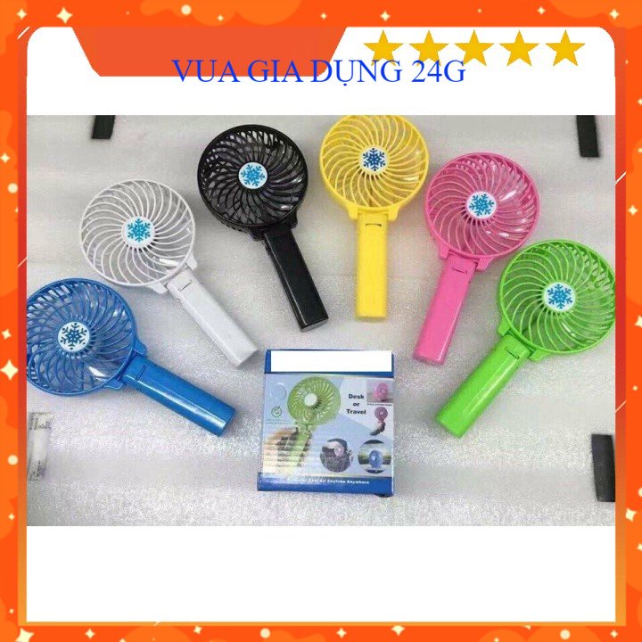Quạt 4 Cánh 3 Tốc Độ Mini Cầm Tay