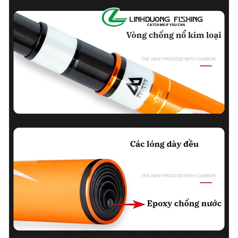 [FREESHIP] CẦN CÂU TAY MC JIADIAONI - PHỤC MA CẦM LONG 5H CHUYÊN GIA SĂN HÀNG KHỦNG.