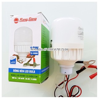 Bóng đèn led bulb rạng đông 12-24vdc/12w - chính hãng