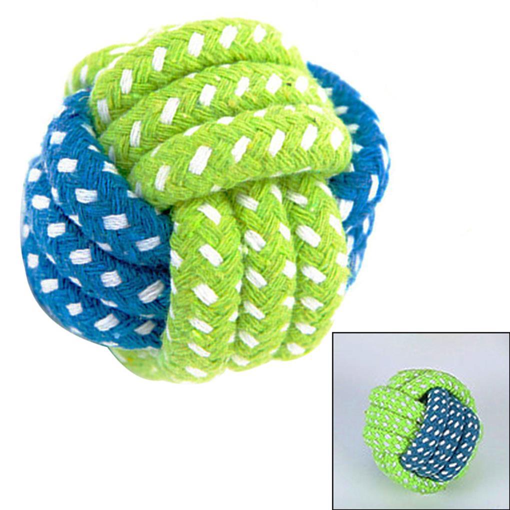 Đồ Chơi Bóng Gặm Chống Nước Chống Mài Mòn Thoáng Khí Kèm Dây Thừng Huấn Luyện Thú Cưng