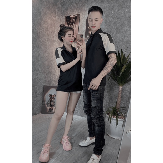 HÀNG MỚI POLO NAM NỮ THIẾT KẾ ĐƠN GIẢN THOẢI MÁI KHI MẶC HOKO SHOP HHP