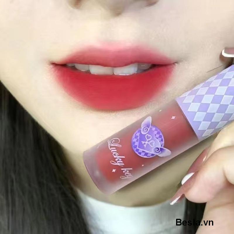 Son Môi Màu Hồng Coco Màu Đất Sét Không Phai Chống Thấm Nước