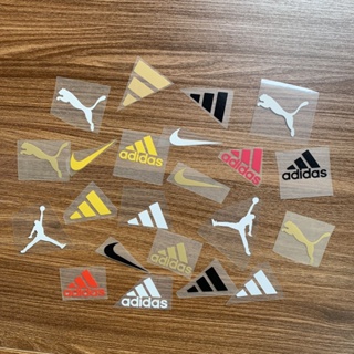 Logo Nhà Tài Trợ Adidas, Nike, Puma - Tự Ép Lên Áo Bằng bàn Ủi Nhiều Màu