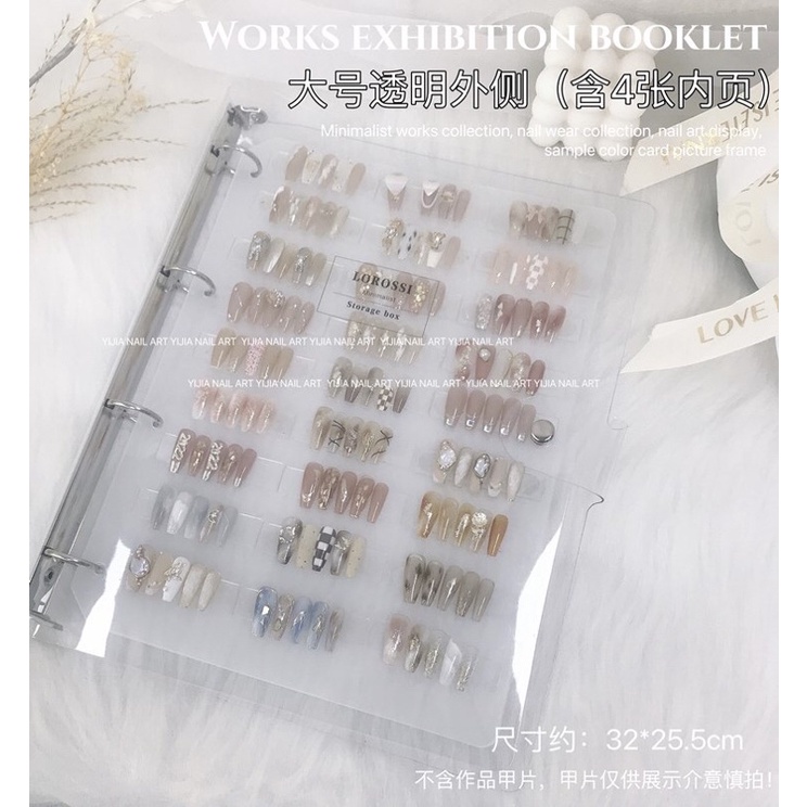 Sổ trưng bày mẫu móng