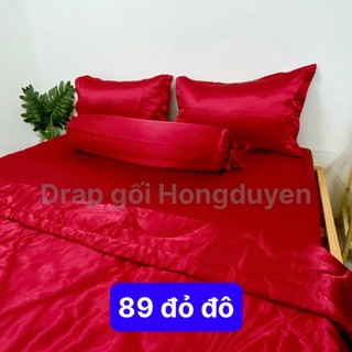 Bộ Drap/Ga/Ra phi trơn KO Mền/Chăn 1m6/1m8 (chân nệm dưới 15cm) màu 89. drap gối codipa