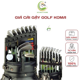 Giá cài gậy golf Koma chính hãng Giá xếp chậy gọn gàng chống va đập trầy xước gậy golf - HC GOLF