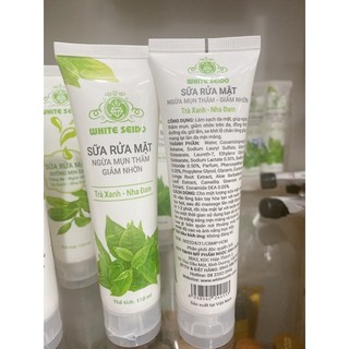 sữa rửa mặt White seido