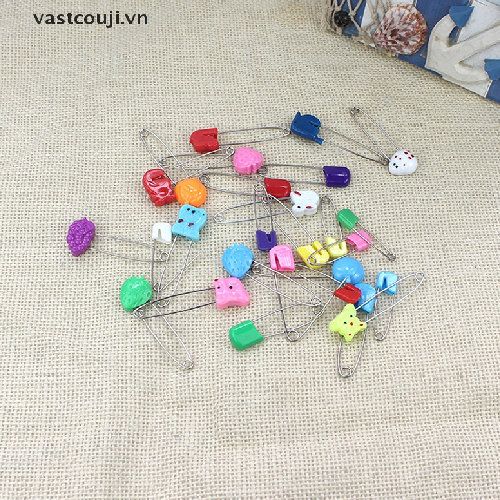 Set 10 Kẹp Nhựa Cố Định Tã Em Bé An Toàn Tiện Dụng