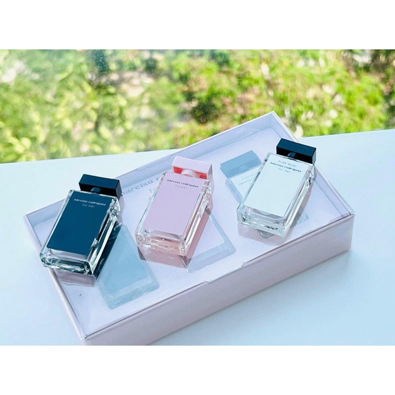 7,5ml Sét nước hoa Narciso For Her Deluxe Mini Coffret