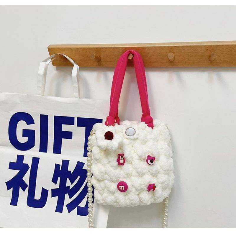 Bộ Túi Xách Dệt Tay DIY Xinh Xắn Cho Bạn Gái