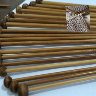 Kim đan len bằng tre chất lượng cao 25cm