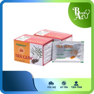 Trà Gừng Quế giúp phòng chống cảm cúm, làm ấm cơ thể 10 gói x 3 gam
