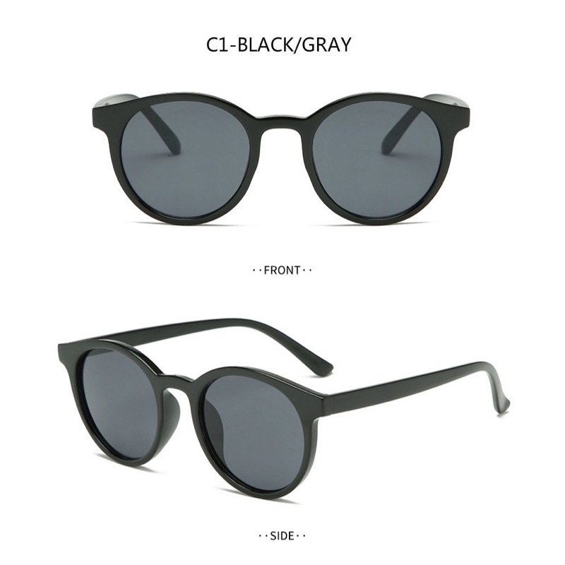Kính Mát Gọng Tròn Chống Tia UV 400 kiểu dáng thời trang