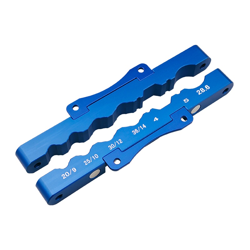 1 Phụ Kiện Cố Định Pê Đan Xe Đạp Bằng Hợp Kim Nhôm Màu Xanh Dương Tiện Dụng