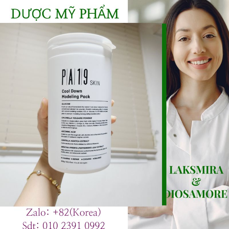 Mặt nạ PA19 cool down phục hồi căng bóng dịu da cung cấp vitamin-omega cho da Hàn quốc