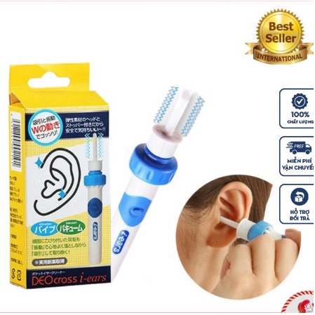 Máy Lấy Ráy Tai Nhật Bản - Thiết Bị Lấy Ráy Tai Cao Cấp, Hút Ráy Tai Cho Bé An Toàn, Thông Minh [ Chính Hãng ]