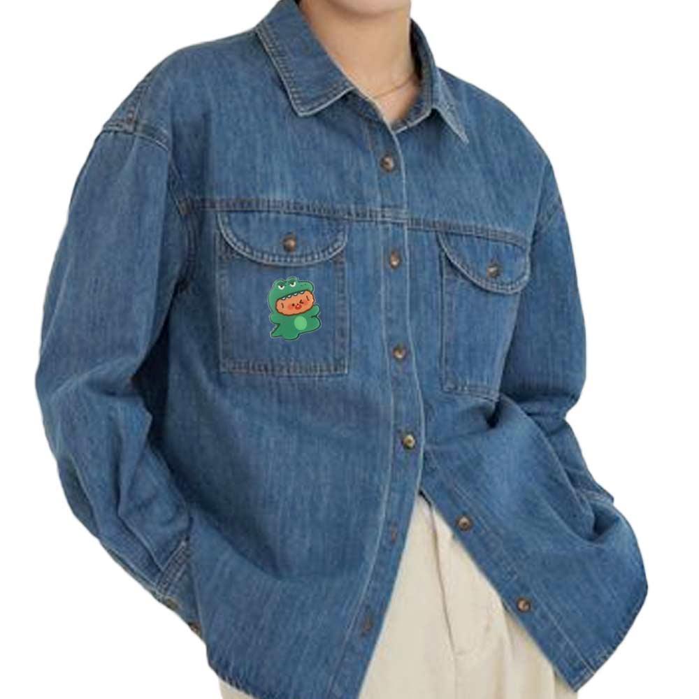 Ghim Cài Áo Bằng Acrylic Họa Tiết Hoạt Hình Dễ Thương Bắt Mắt