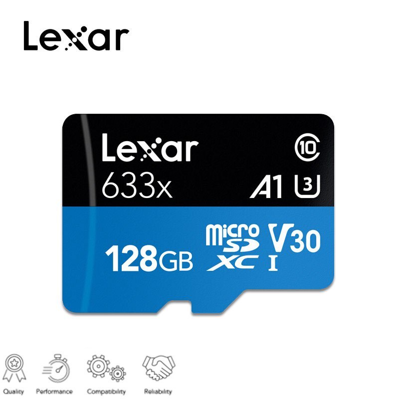 Thẻ Nhớ Micro SD Tốc Độ Cao 633x 512GB 32GB 64GB 128GB 256GB SDHC SDXC Max 95M / s Cho Máy Bay Quay Phim GOPRO