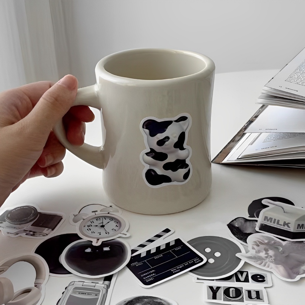 Bộ 61 Miếng Dán Chống Thấm Nước Trang Trí Vali Laptop Điện Thoại ipad