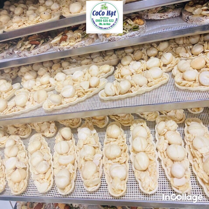 Bánh macca 200g,bánh thuyền hạt macca  ngon hơn bạn tưởng.