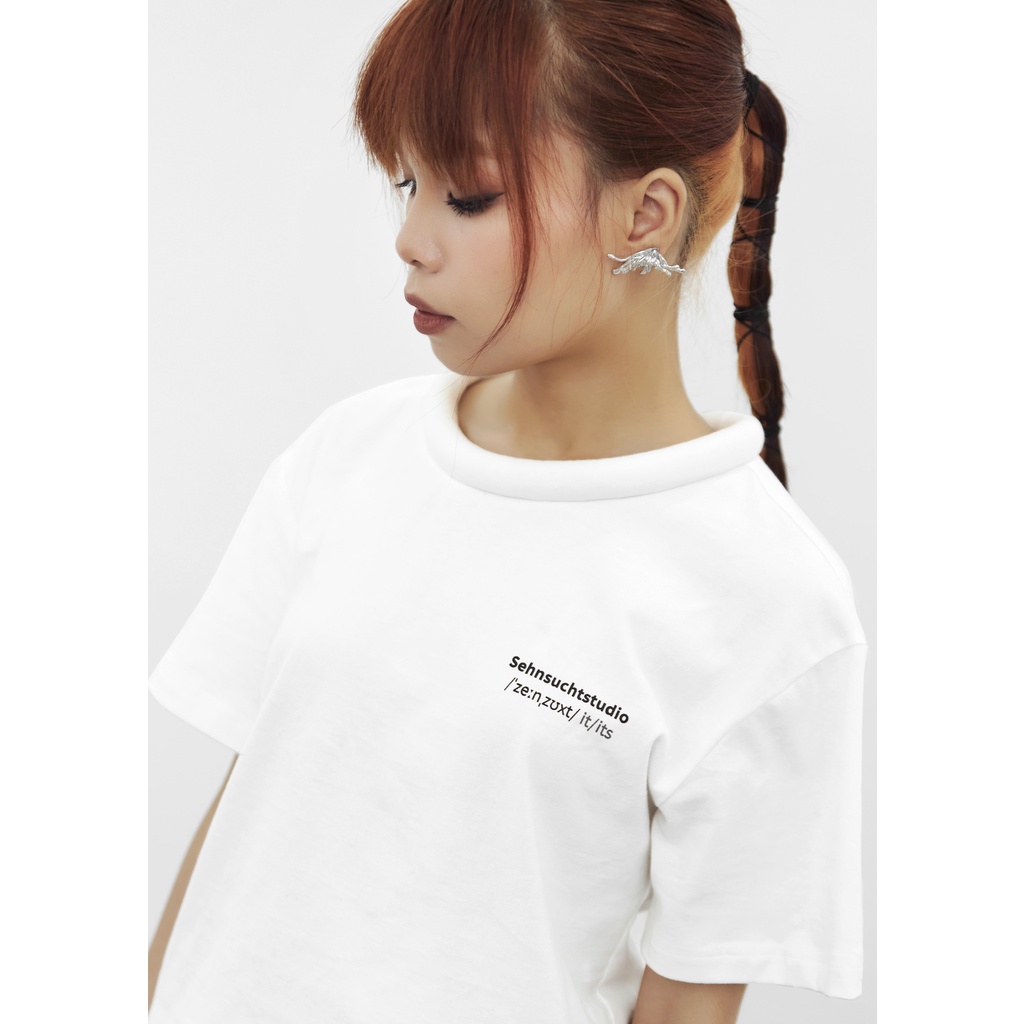 Delay T-shirt | Áo thun cổ tròn nhồi bông Delay