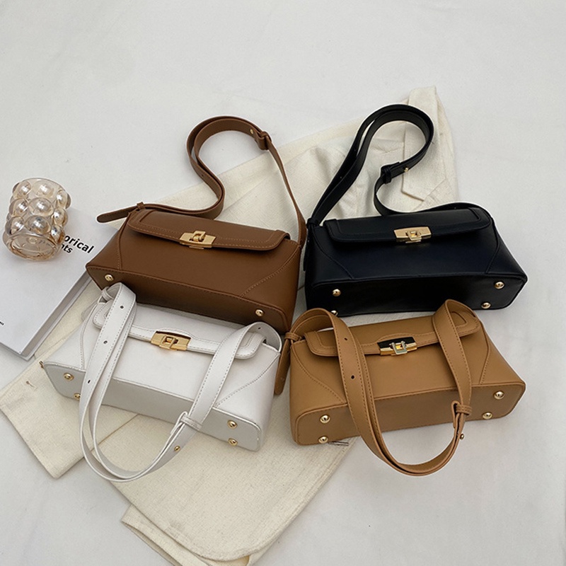 Túi Đeo Chéo Hình Vuông Cỡ Nhỏ Phong Cách Cổ Điển Thời Trang Cho Nữ