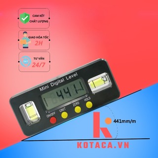 Thước đo độ nghiêng đo góc nghiêng nivo màn hình điện tử hiển thị góc, thước thủy nivo cân bằng điện tử