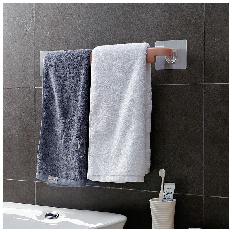 Thanh Dán Tường Treo Khăn Mặt Kệ Dán Tường Treo Quần Áo B111