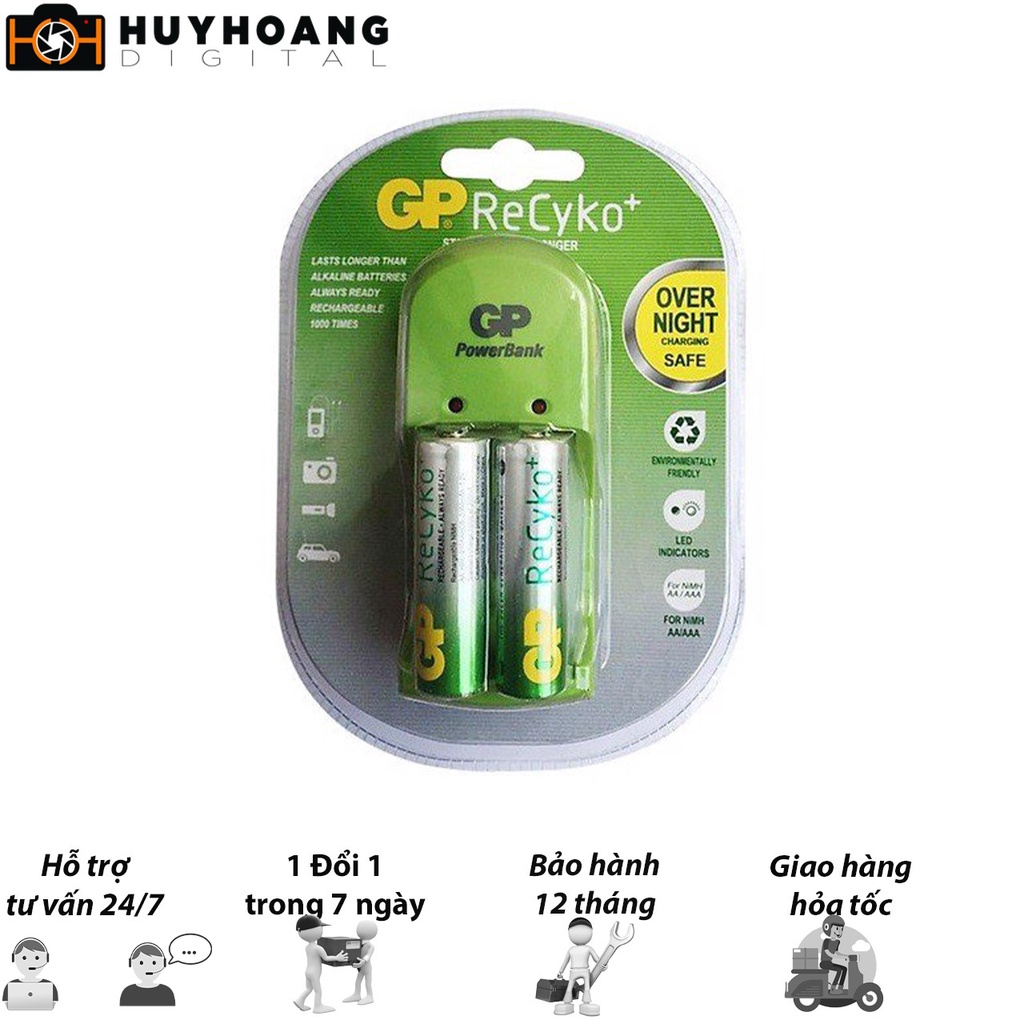 PIN SẠC AA POWERBANK GP RECYKO+