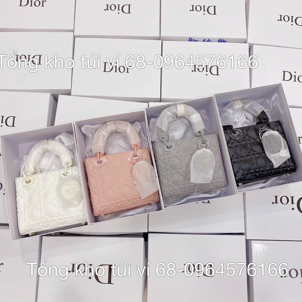 Túi Xách Nữ CD Da Bóng Full Màu Size 18 Cm Tặng Kèm Khăn Hãng di0Hàng Cao Cấp Fullbox Đeo Chéo Đeo Vai Sang Chảnh MSP429