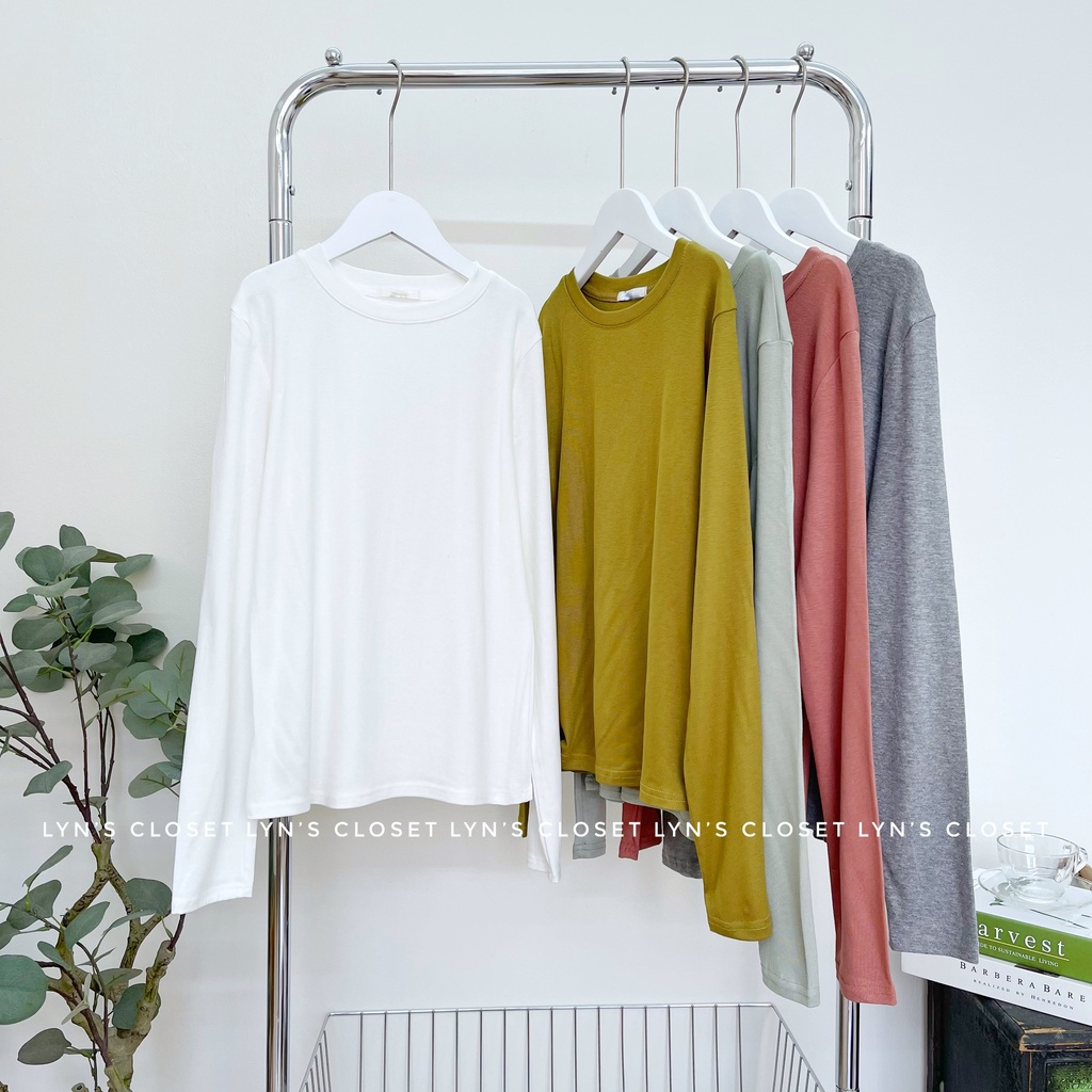 Áo thun tay dài freesize có 13 màu - Lyn's Closet