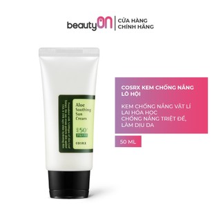 Kem Chống Nắng Hóa Học Lai Vật Lý COSRX Aloe Soothing Sun Cream SPF50 PA+++