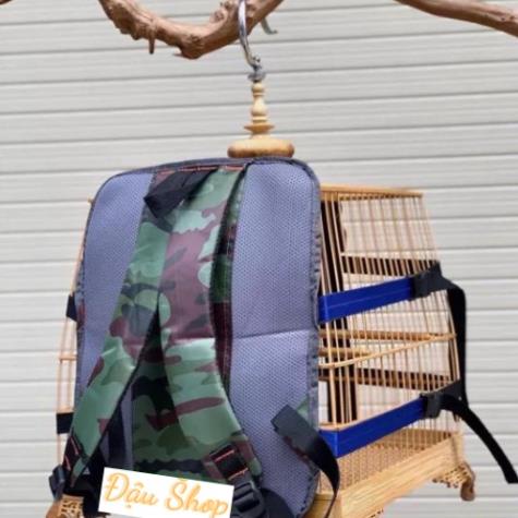 Balo đeo lồng chim chào mào,chích chòe, họa my Bigolive phụ kiện lồng chim