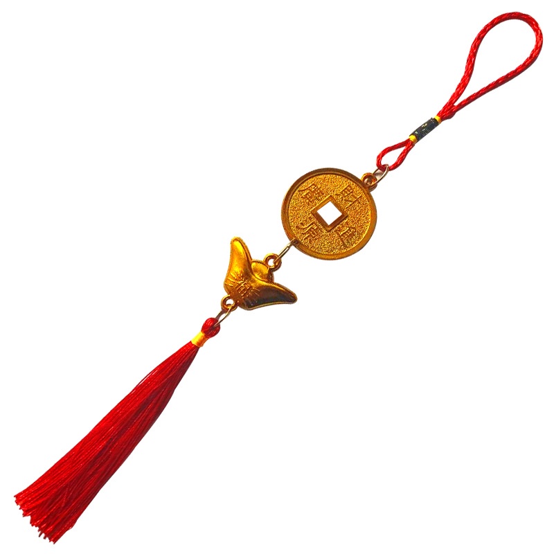 Dây Đỏ Treo Trang Trí, Liễn Khánh Trang Trí Cây đào, cây quất, cây tết, trang trí nhà cửa lễ hội loại tốt ROSE196