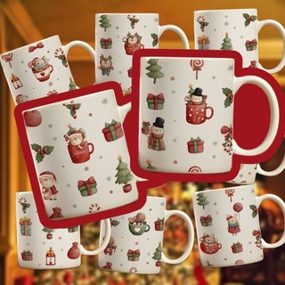 Ly sứ giáng sinh, quà tặng, trang trí giáng sinh - christmas - Lesouff