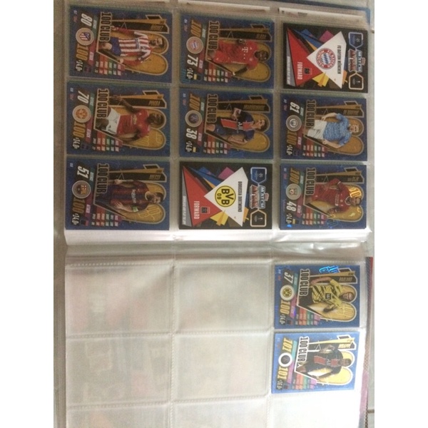 Set thẻ cầu thủ Match Attax champios league 20/21