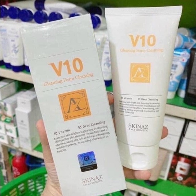 Sữa Rửa Mặt V10 Skinaz Chính Hãng
