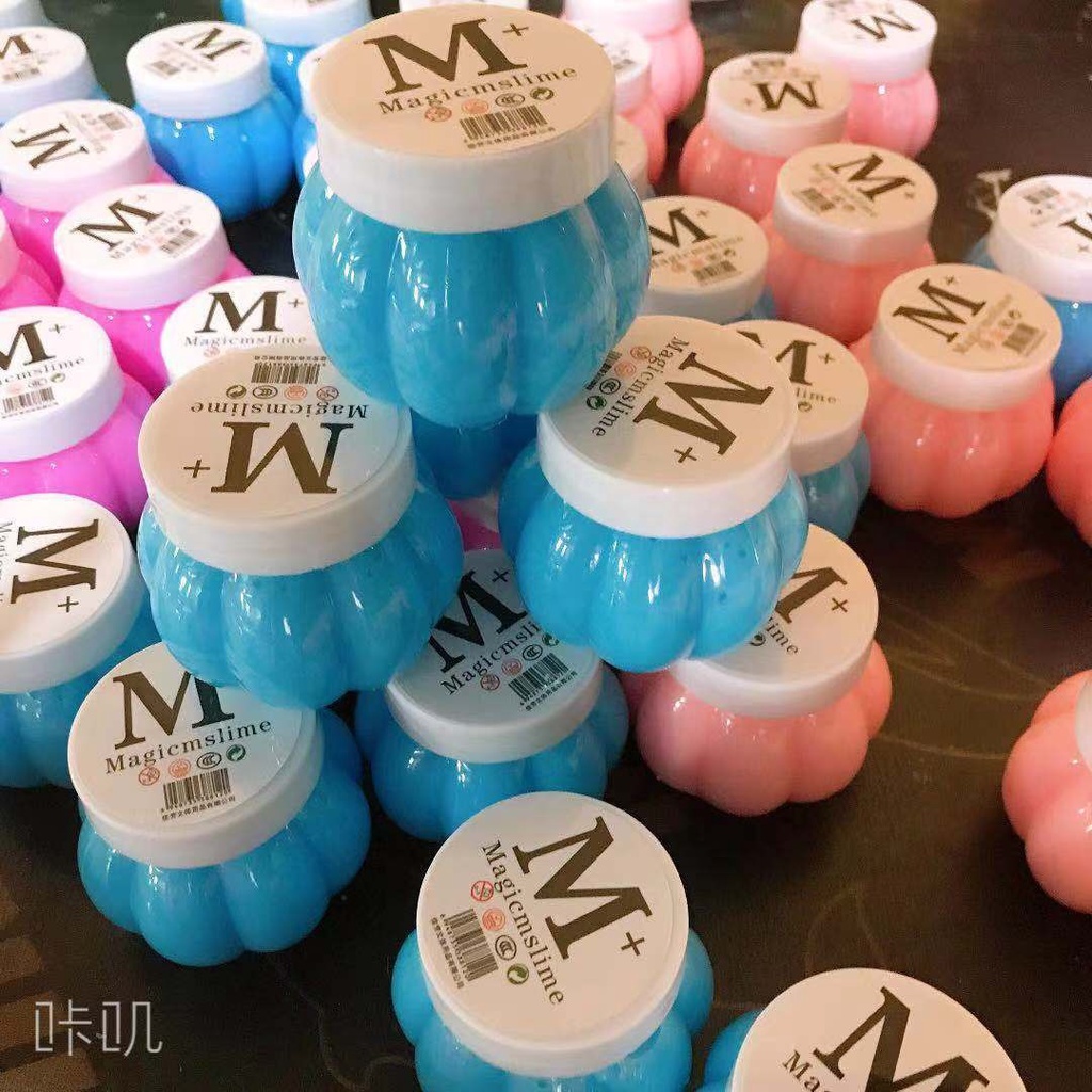 Slime Magic M+ màu rainbow sữa Đồ chơi hủ slam chất nhầy ma thuật squishy
