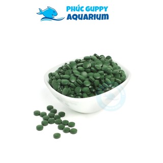 Tảo Viên Spirulina | Hàng Chính Hãng Xuất Xứ Từ Nhật Giúp Bổ Sung Dinh Dưỡng Cho Cá Tép