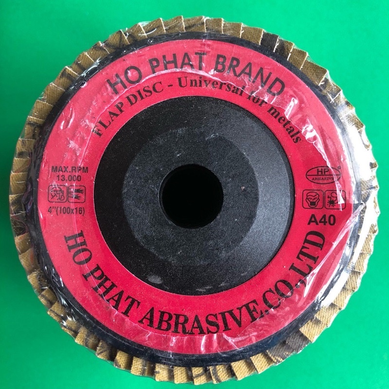 Đĩa Nhám Xếp 100mm, Đá Ráp Xếp Nắp Sắt Dùng Cho Máy Mài Cầm Tay Chất Lượng Giá Tốt
