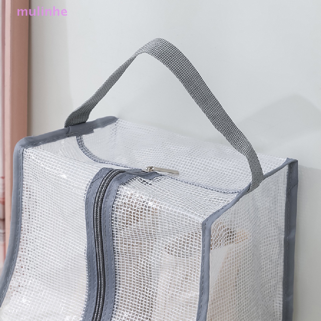 Túi Đựng Bảo Vệ Giày Bốt Trong Suốt Chống Nước Chống Bụi Có Khóa Kéo Tiện Dụng Mang Theo Du Lịch