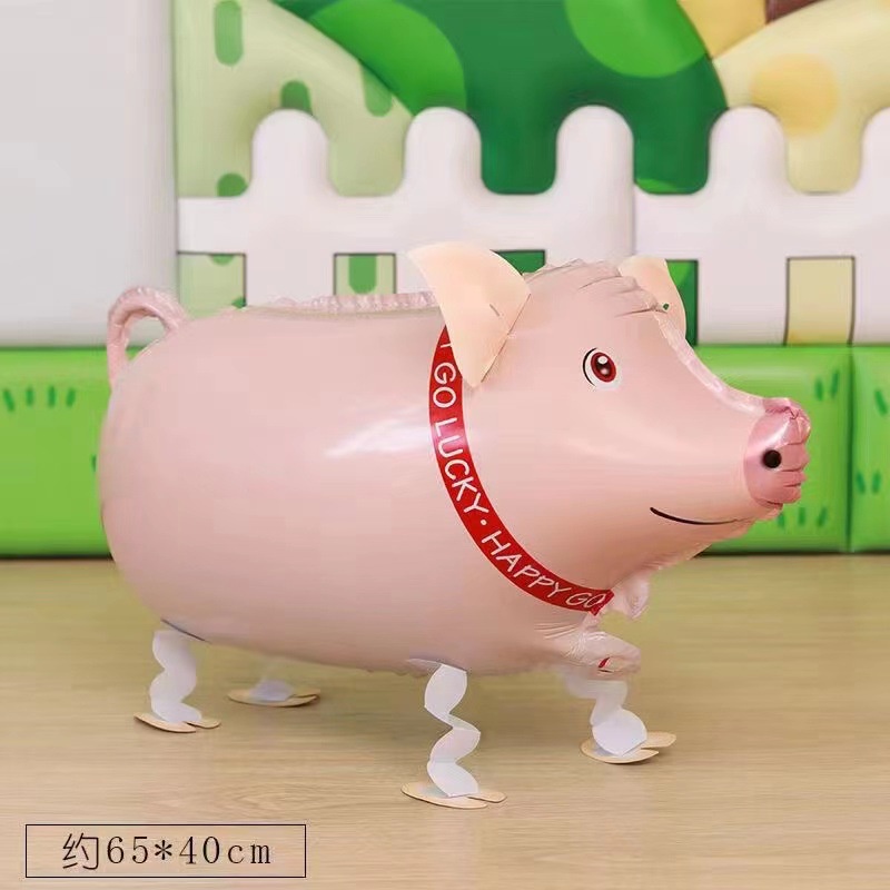 Bong Bóng Hình Chú Heo Đang Bay Trang Trí Tiệc Sinh Nhật