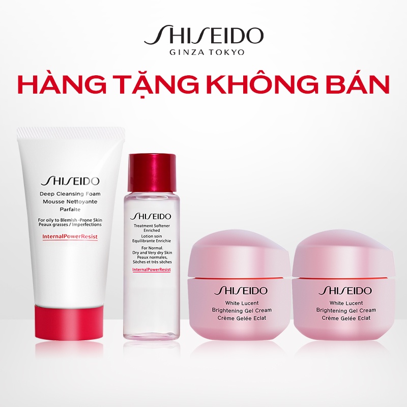 [Quà tặng không bán] Bộ quà tặng Shiseido (tặng kèm sản phẩm SWL Serum) (J23)